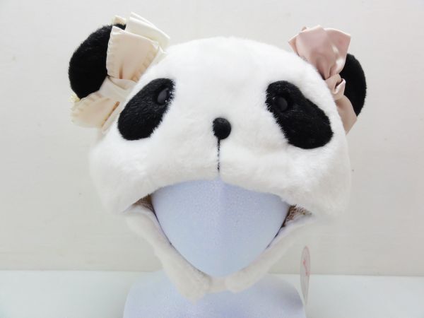 パンダ帽子/かぶりもの　《パックン！メット 》(株)あるまど製