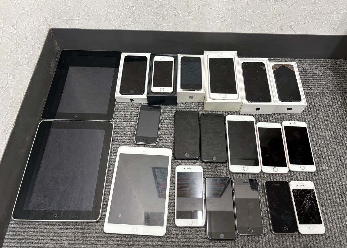 【f179】Apple iPhone iPad おまとめ 8 Plus 7 6 Plus 6s 4s 5s 3GS SE 第1世代 第2世代 iPad mini アップル スマートフォン 
