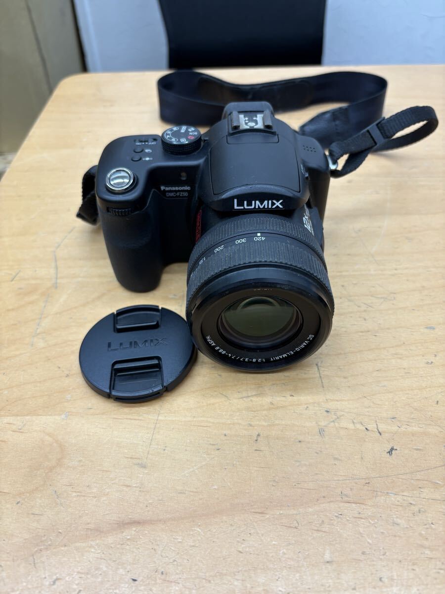 【f240】Panasonic パナソニック LUMIX ルミックス DMC-FZ50 LEICA ライカ F2.8-3.7 CCD 12x Optical Zoom Digital Camera Cam
