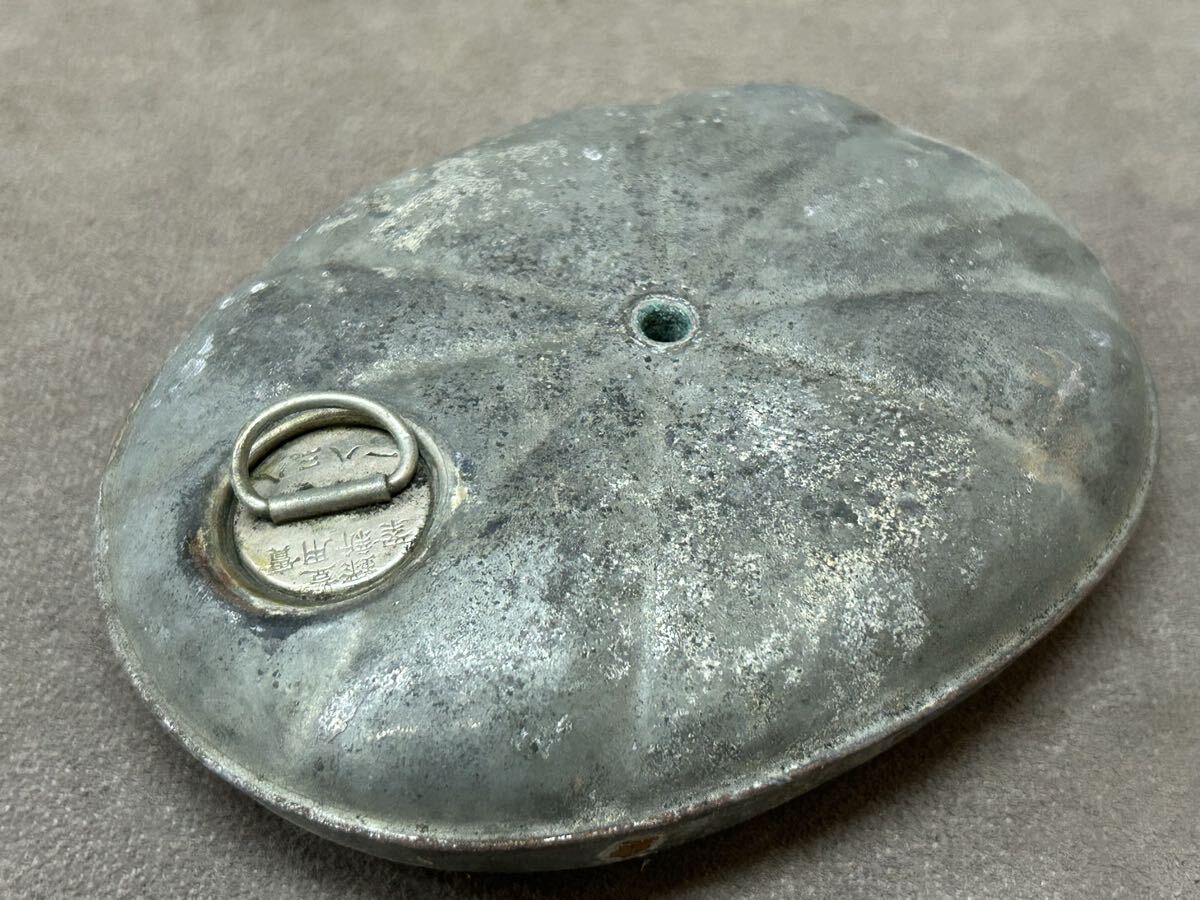 時代物 明治 大正 ゆたんぽ 湯たんぽ ブリキ ヴィンテージ アンティーク コレクション 實用新案 登録 古い 古道具 