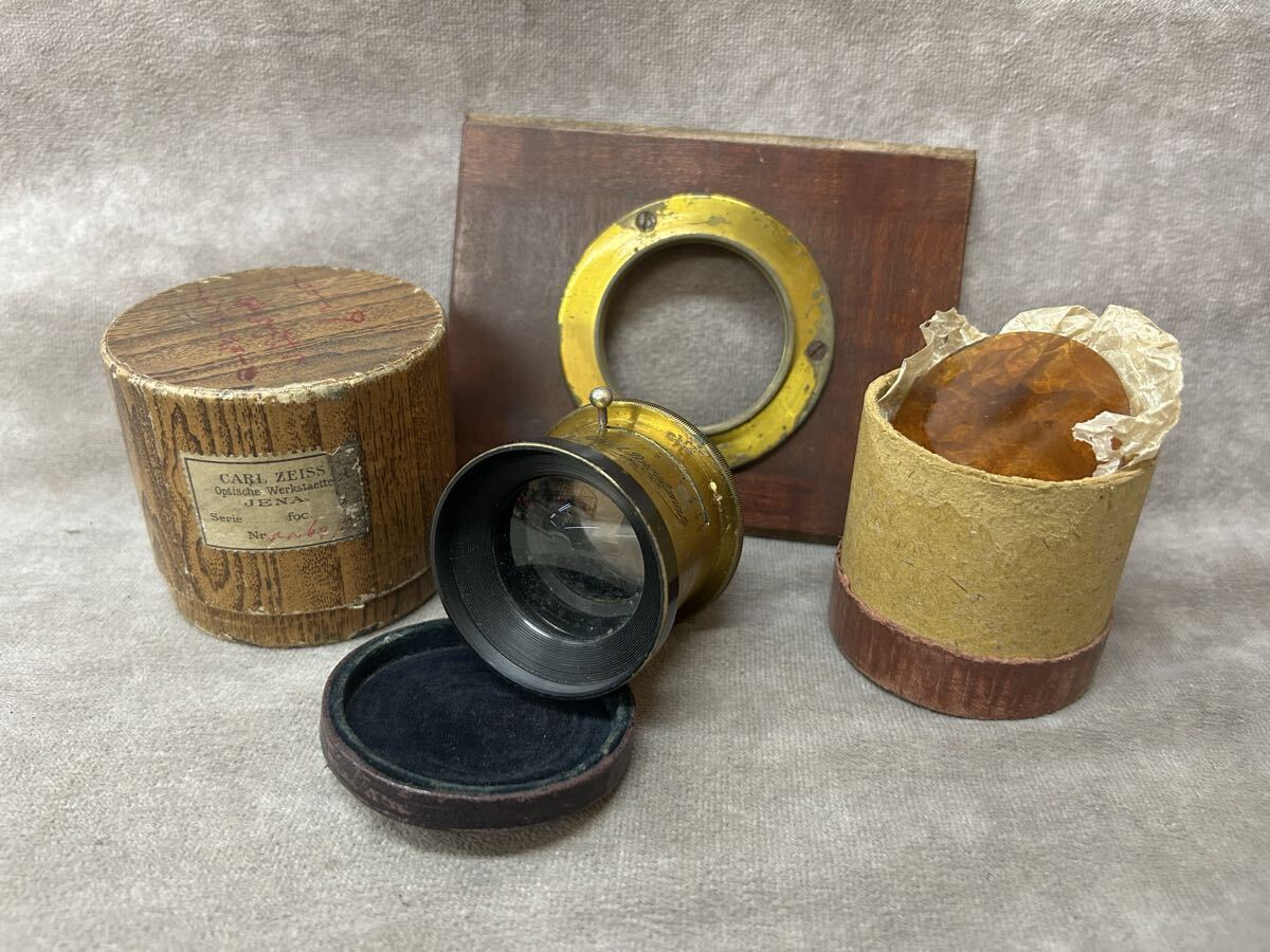 当時物 ヴィンテージ カメラレンズ Rapid Rectilinear ラピットレクティリニア レンズボード 明治 大正 ジャンク アンティーク 時代物