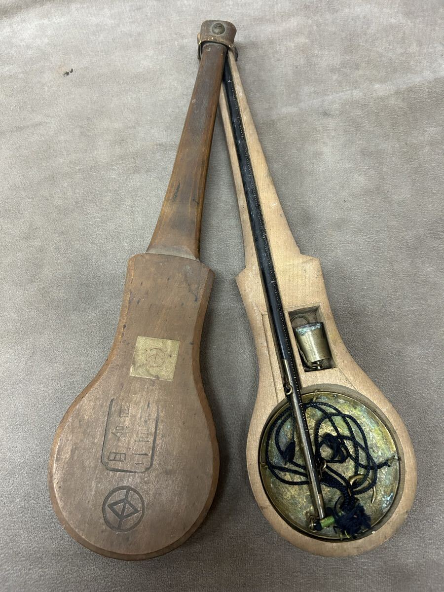 明治時代 明治33年 レトロ 天秤 竿秤 瓢箪秤 棒秤 分銅　秤量 古民具 古道具 当時物 時代物 アンティーク コレクション 飾り オブジェ 古い