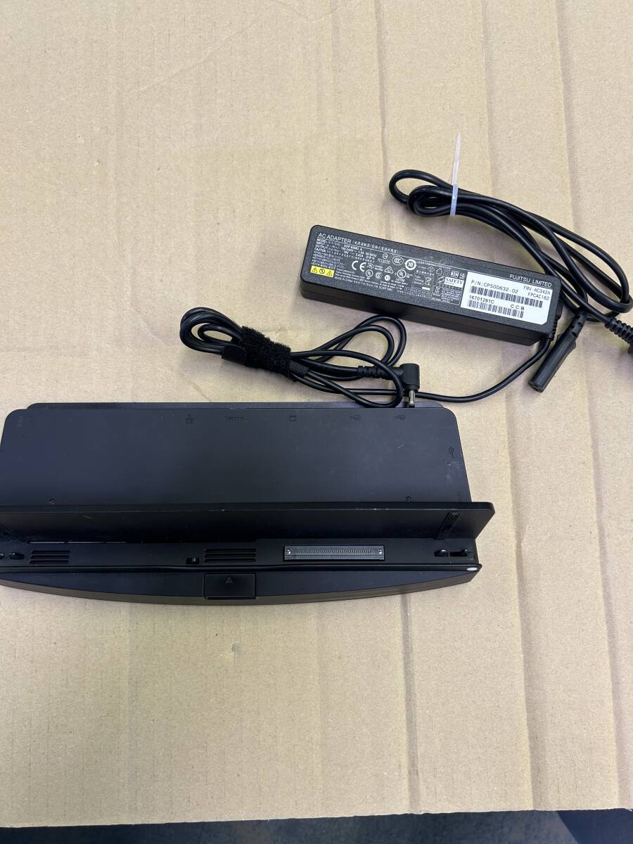 富士通 ARROWS TAB 拡張クレードル FMV-NDS15　FPCPR242 AC付き！ (8