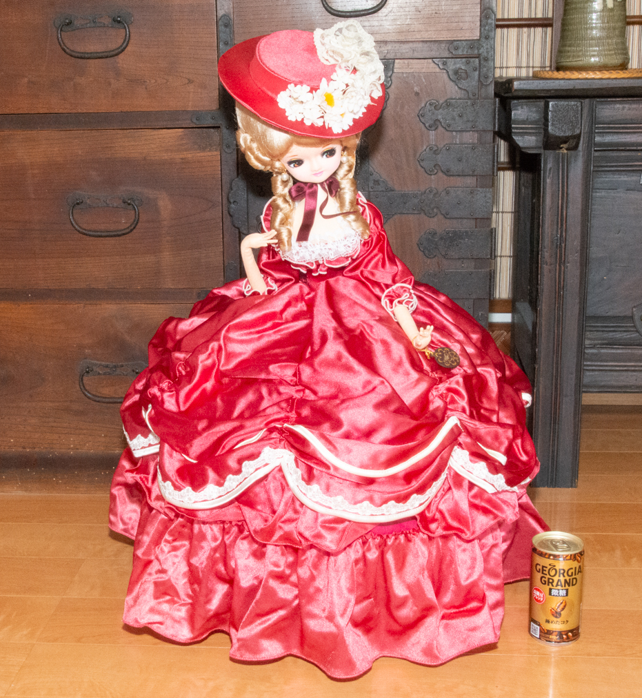 スキヨ人形研究所 リボン フランス人形 箱付き サイズ大 昭和レトロ ドール