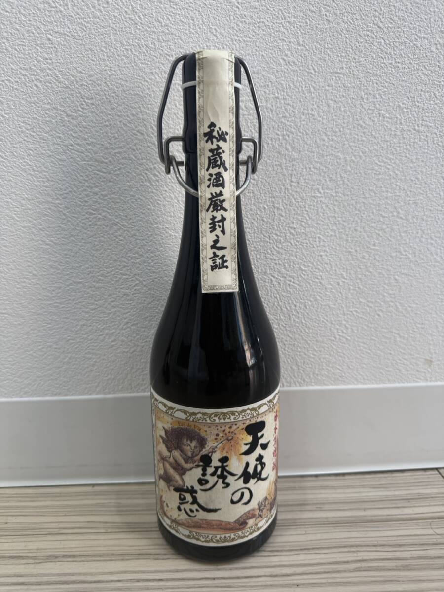 【OM1494】1円スタート 天使の誘惑 日本芋焼酎 芋焼酎 本格焼酎 薩摩芋 秘蔵酒 未開栓品 720ml 40%