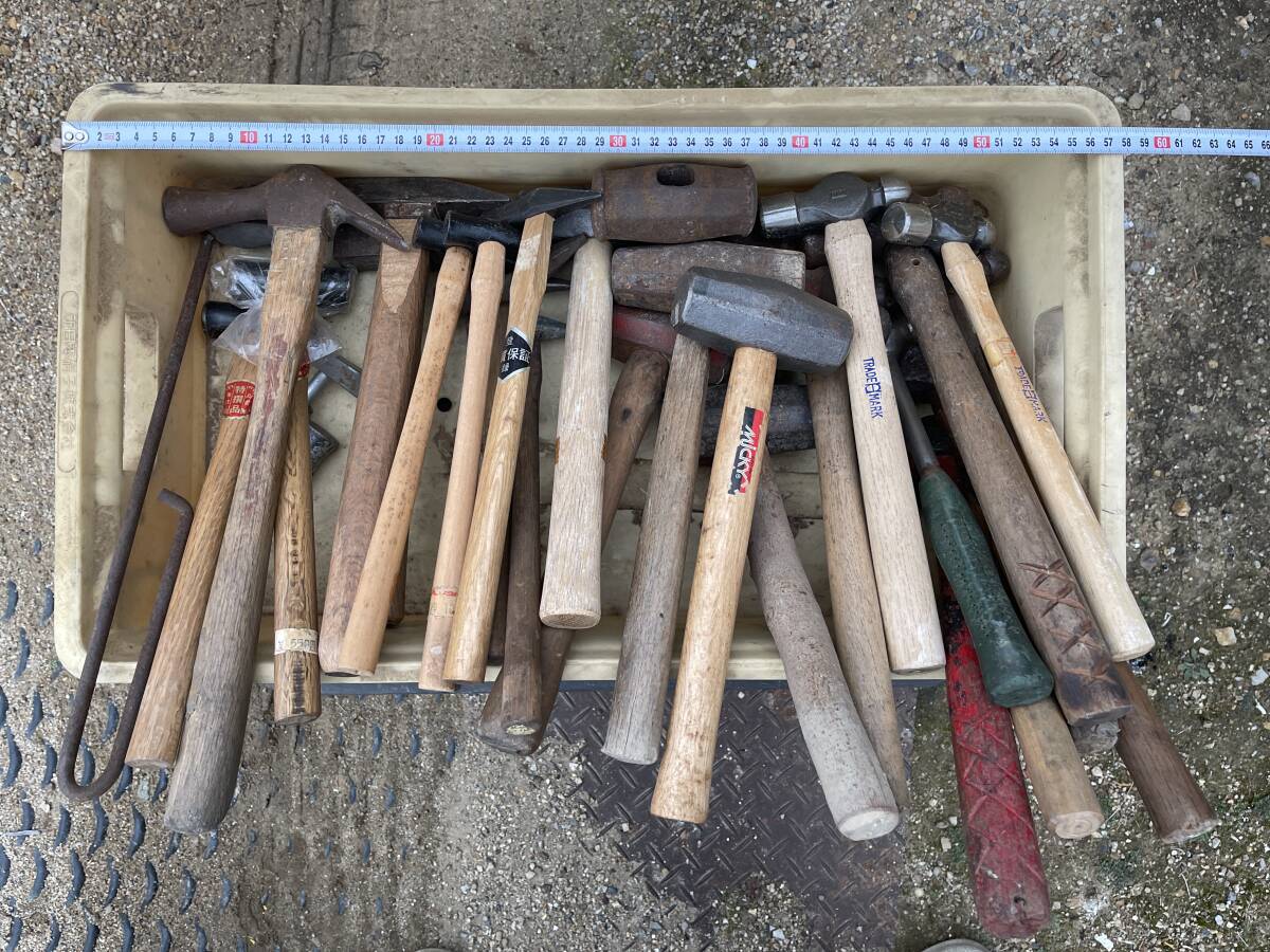 金槌 ハンマー 他 17kg まとめ カナヅチ ★中古品 長期保管★