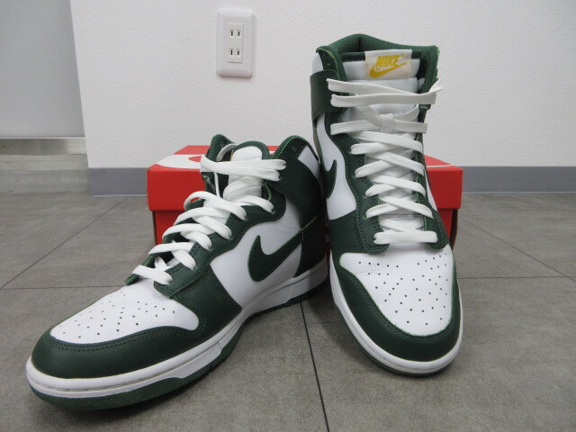 NIKE ナイキ DUNK ダンク HIGH スニーカー ノーブル グリーン DD1399-300 サイズ27.5cm ＃4042