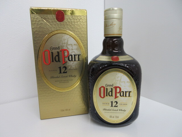 Grand Old Parr 12年 グランド オールドパー スコッチウイスキー 750ml 40% 箱付き #3803