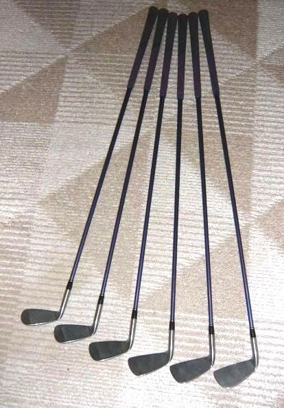 ミズノ ノータスアイアン 5,6,7,8,9,P の6本セット、フレックスF-R