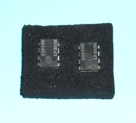 オペアンプ NS LF353 2個(2)、未使用品