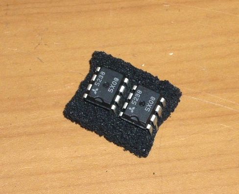 オペアンプ 三菱 M5238P 2個 (1)、未使用品