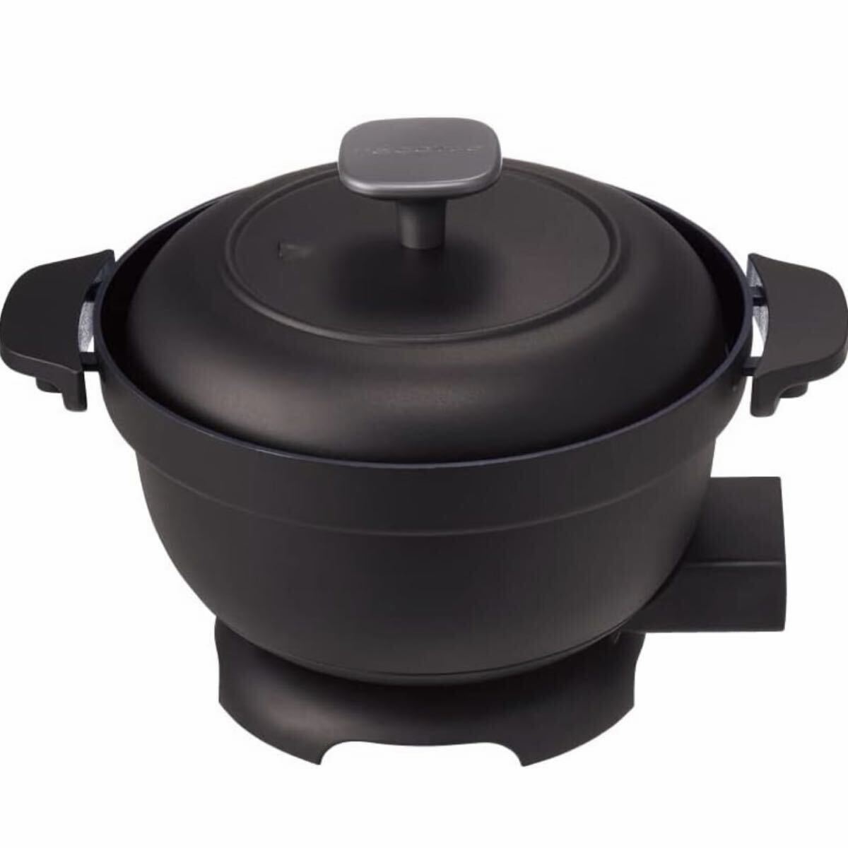 ◆新品未使用品◆recolte◆電気なべ◆コポット◆REP-1(BK)◆レコルト◆電気鍋◆Electric Pot Copot◆ブラック◆料理グッズ◆