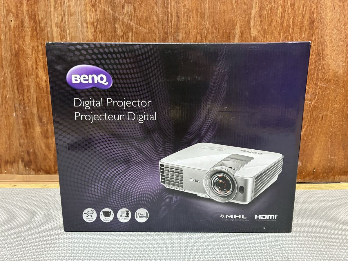 ◆BenQ◆スモールスペースWXGAプロジェクター◆MW632ST◆ベンキュー◆DLPプロジェクター◆3,200ルーメン高輝度◆通電確認済み◆