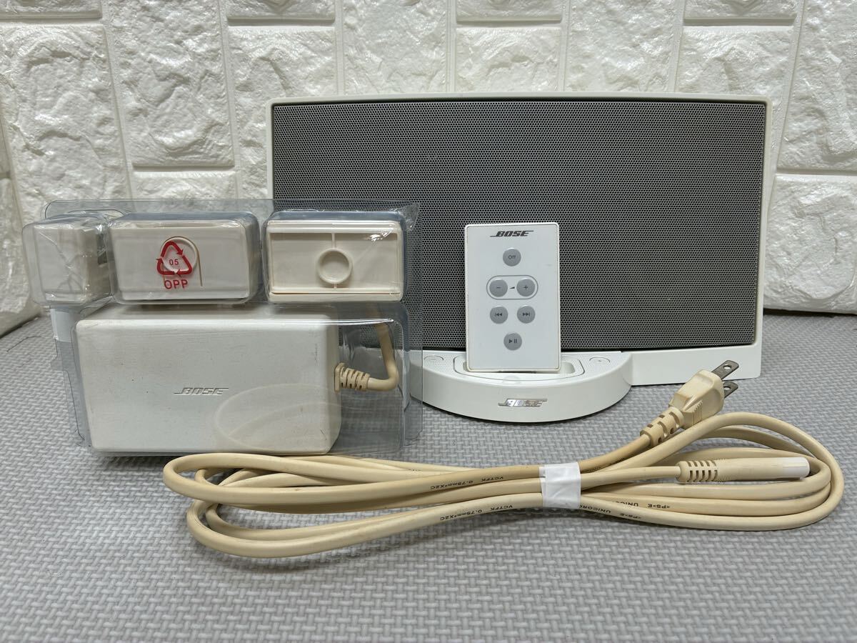 ◆BOSE◆SoundDockdigital music system◆サウンドドックデジタルミュージックシステム◆iPod◆ボーズ◆ホワイト◆ポータブルスピーカー