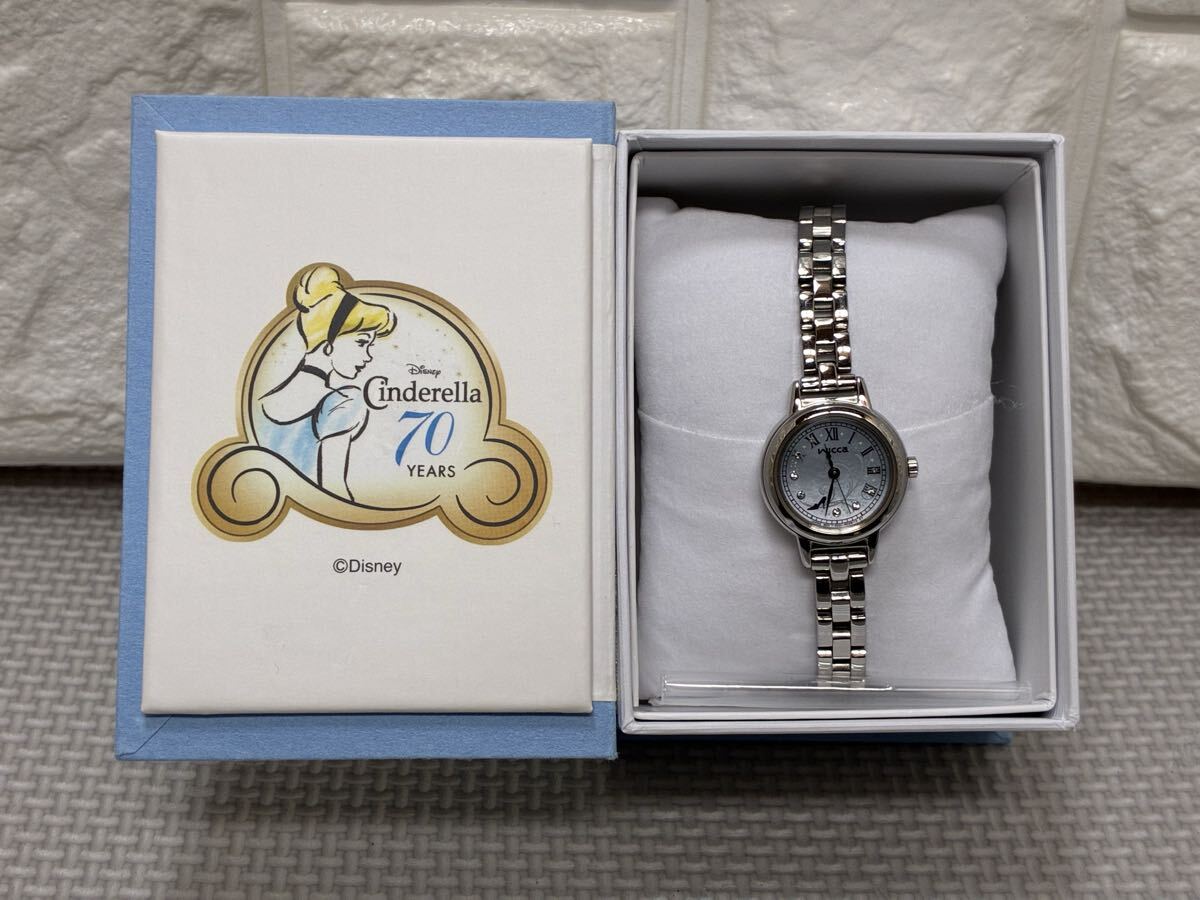 ◆CITIZEN◆wicca◆ソーラーテック◆ディズニー◆『シンデレラ』上映70周年記念モデル◆KP3-619-97◆腕時計◆Disney◆ウィッカ◆シチズン◆