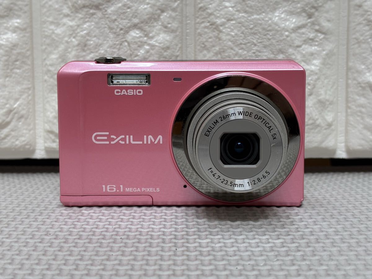 ◆CASIO◆EXILIM◆コンパクトデジタルカメラ◆カシオ◆エクシリム◆EX-Z28◆1610万画素◆デジカメ◆ピンク◆コンデジ◆通電動作確認済み◆