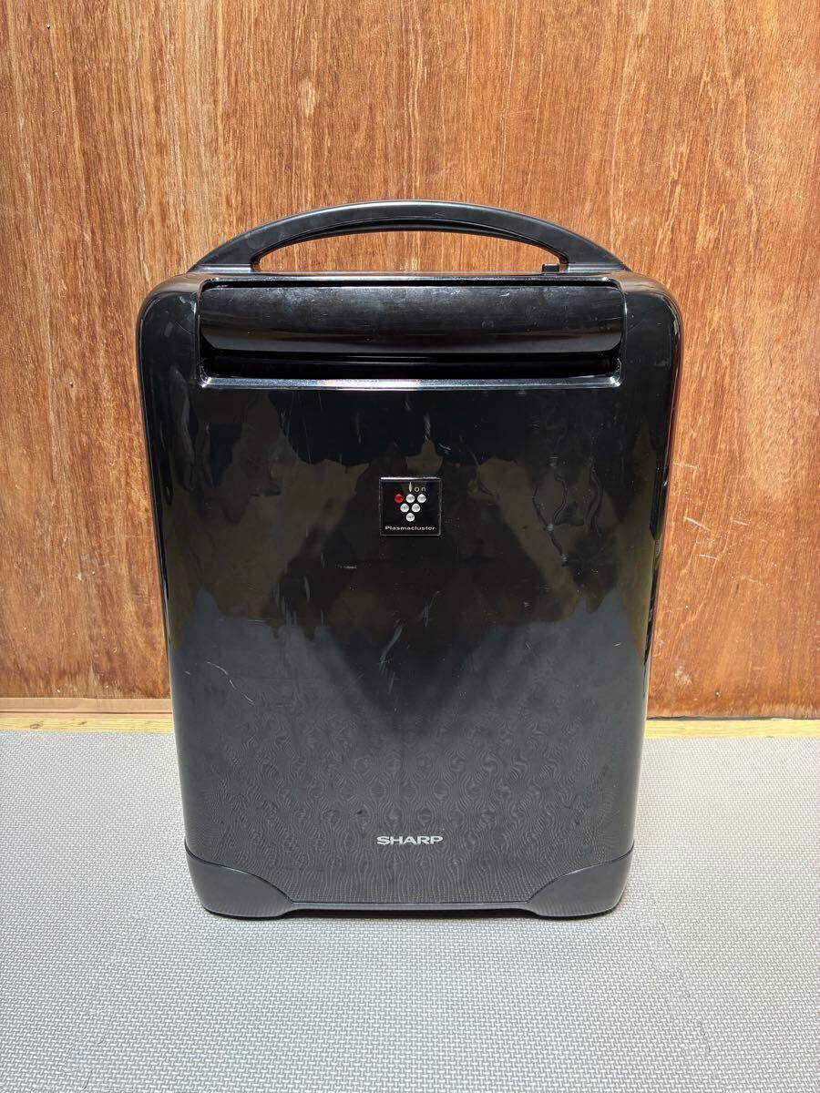 ◆SHARP◆冷風・衣類乾燥除湿機◆CV-C100-B◆ブラック◆シャープ◆プラズマクラスター◆通電動作確認済み◆