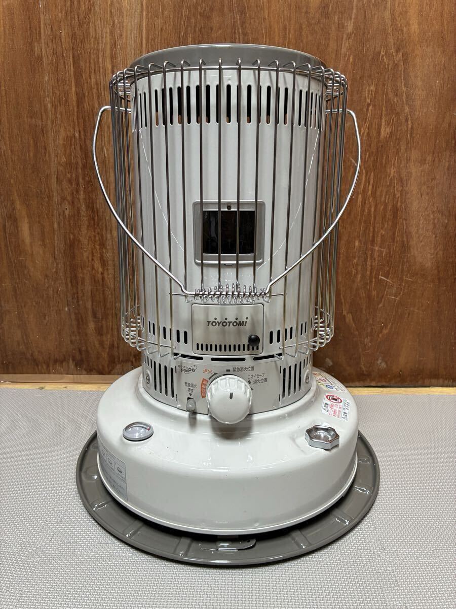 ◆TOYOTOMI◆自然通気形開放式石油ストーブ◆KS-67H◆トヨトミ◆対流形◆遠赤外線◆ホワイト◆暖房器具◆2023年製◆動作確認済み◆