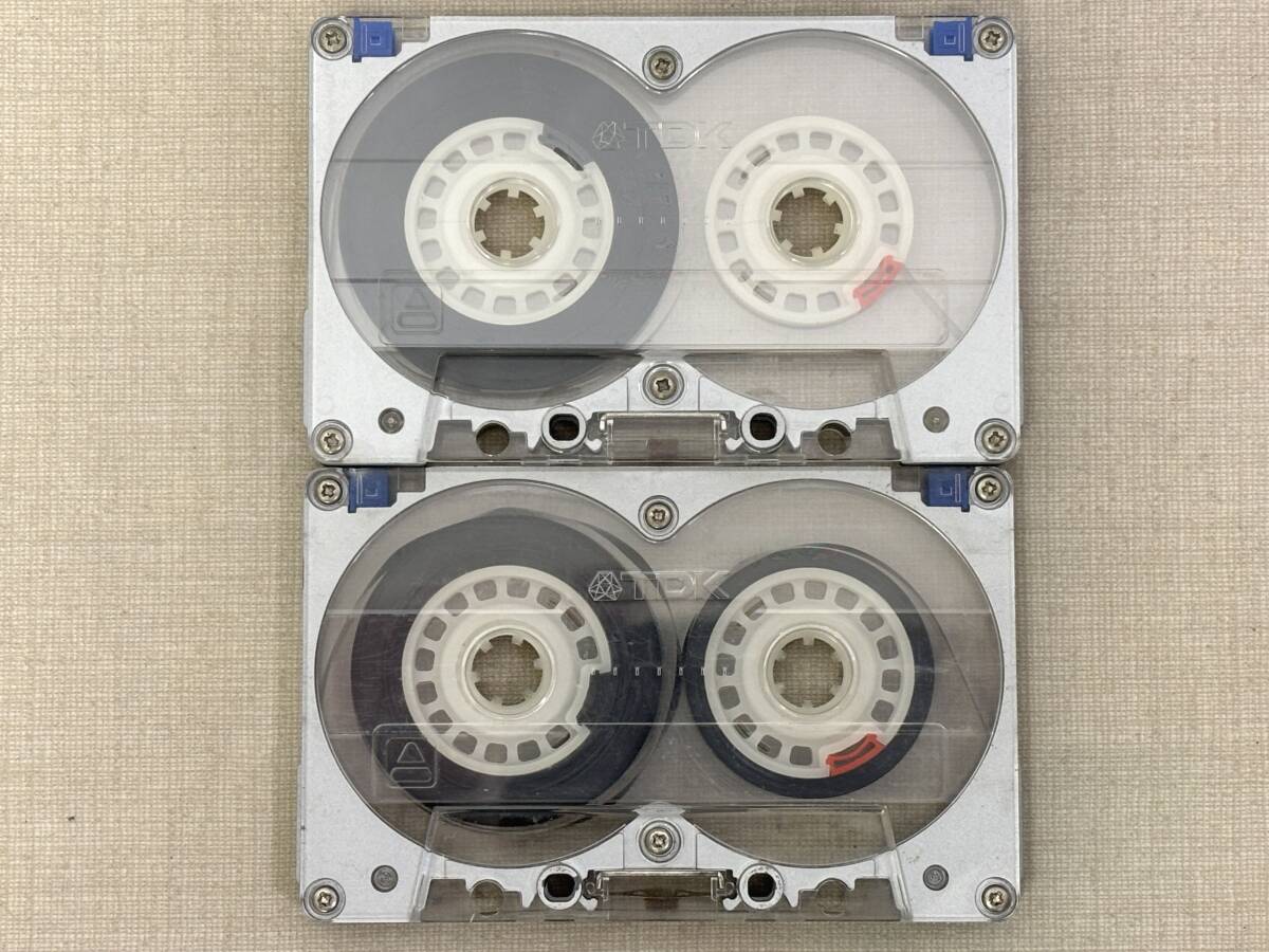 D-476/TDK MA-R46 メタルテープ 2本/使用済 ジャンク/ カセットテープ TYPE4 METAL POSITION CASSETE TAPE