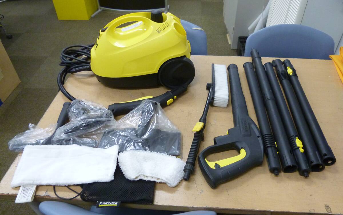 中古ジャンク KARCHER ケルヒャー スチームクリーナー SC1000 [U-411] 送料無料(北海道・沖縄・離島・佐川急便中継料金がかかる地域は除く)