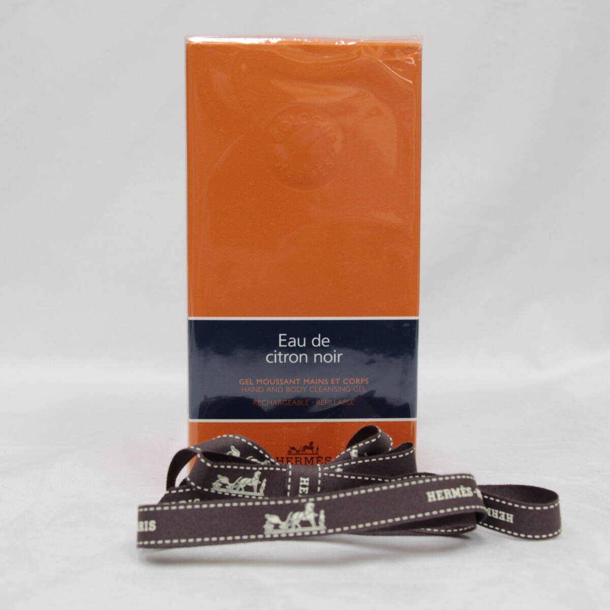 未開封 HERMES エルメス Eau de citron noir オードゥシトロンノワール ハンド＆ボディ クレンジングジェル 300ml 現状品 2603-N0136M(NT)