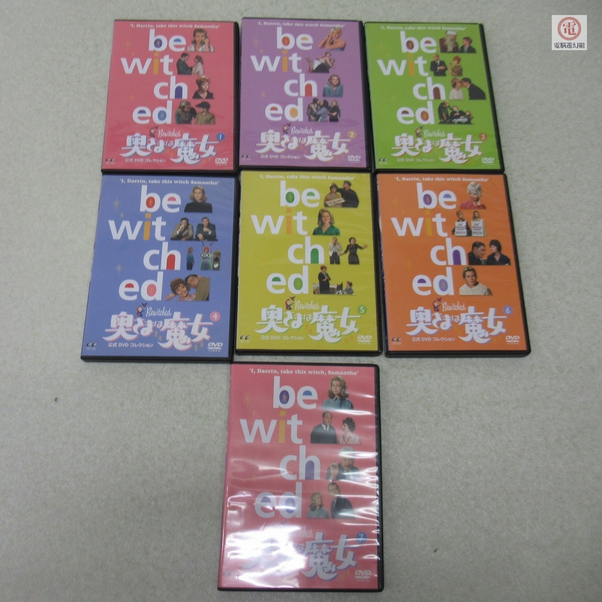 ○動作保証品 DVD 海外ドラマ 奥さまは魔女 まとめて7本セット【10