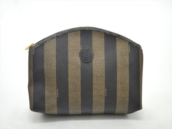 KM756●中古品●FENDI フェンディ ぺカン柄　クラッチバッグ