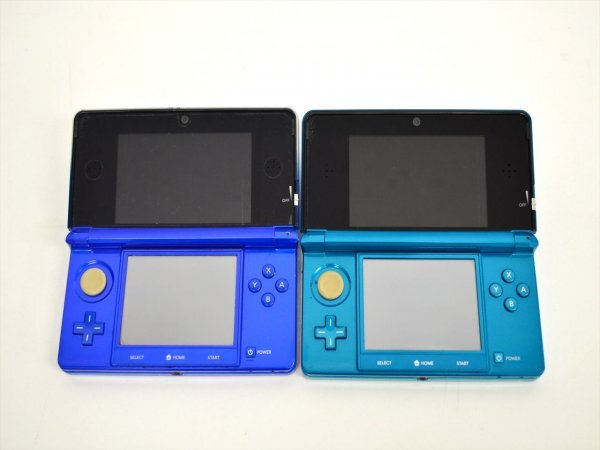 KM756●ジャンク品●任天堂 ニンテンドー 3DS　本体 CTR-001　2台セット