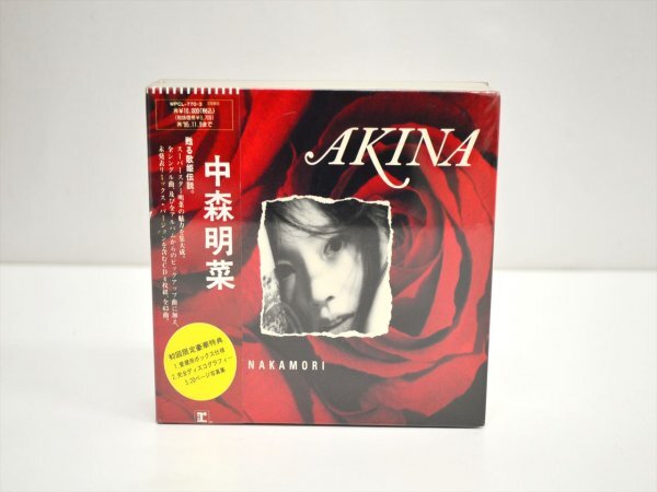 KM756●未開封保管品!!●中森明菜 AKINA　初回盤　4CD BOX 4枚組 ベスト