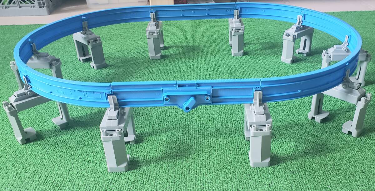 プラレール リゾートライン プレイセット レイアウト 洗浄済み