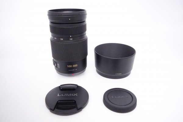 【美品】Panasonic ルミックス G VARIO 100-300mm F4.0-5.6 H-FS100300 [W2603039A]