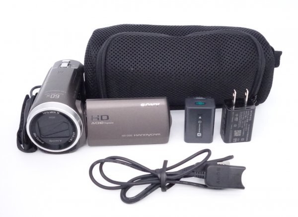 【極上品】ソニー SONY ビデオカメラ Handycam ブロンズブラウンHDR-CX680 TI [W2603021A]