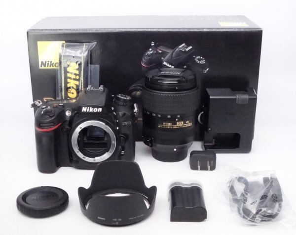 【美品】ニコン Nikon デジタル一眼レフカメラ D7200 18-300VR レンズキット [6N0202]