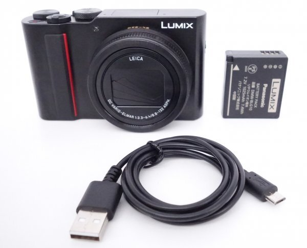【極上品】パナソニック Panasonic ルミックス TX2 光学15倍 ブラック DC-TX2-K [W2603035A]