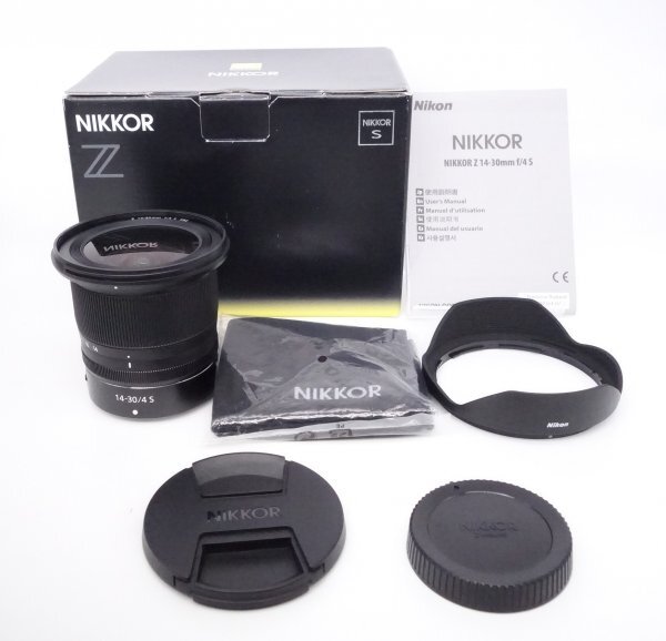 【極上品】ニコン Nikon 超広角ズームレンズ NIKKOR Z 14-30mm f/4S [6N0308]