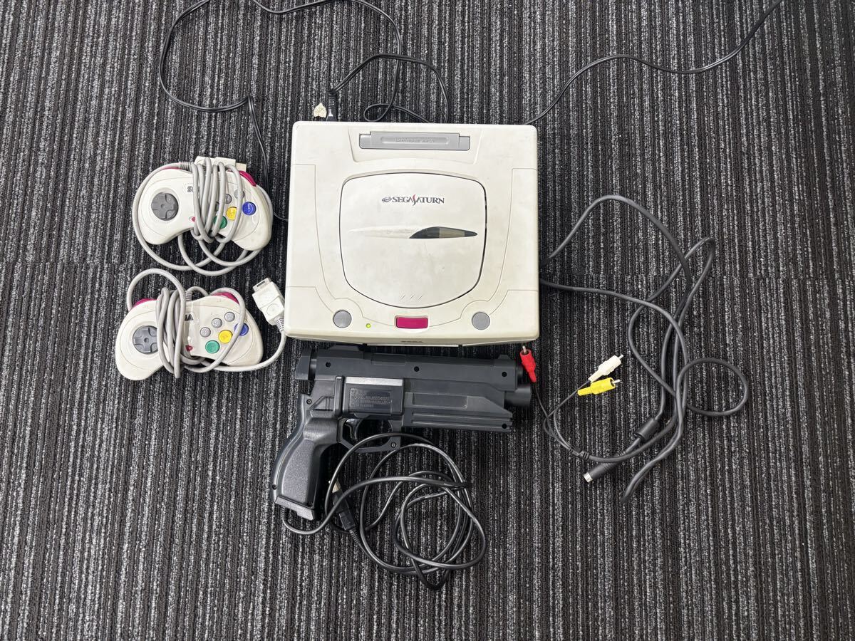 SEGA セガ セガサターン ゲーム機 通電確認済