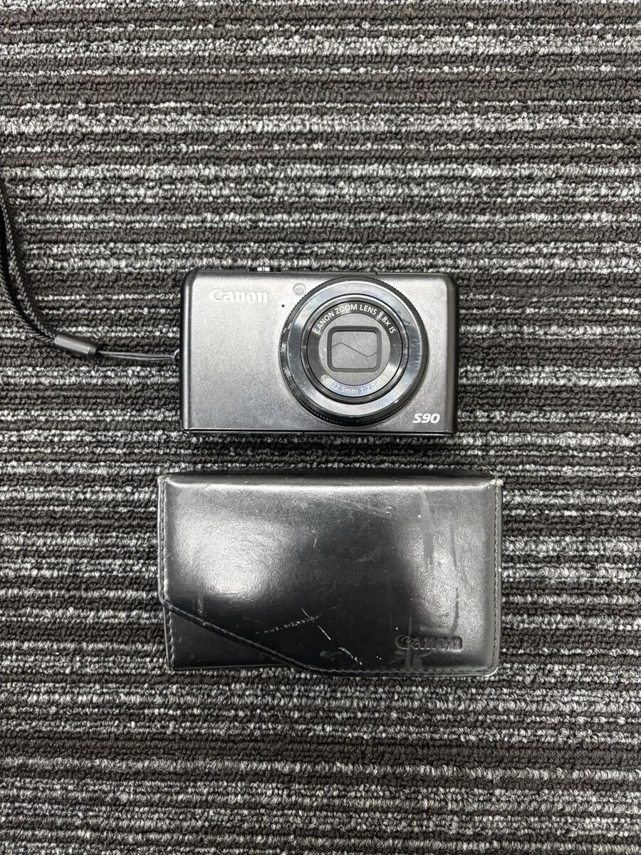 Canon キャノン PowerShot S90 PC1429 ブラック