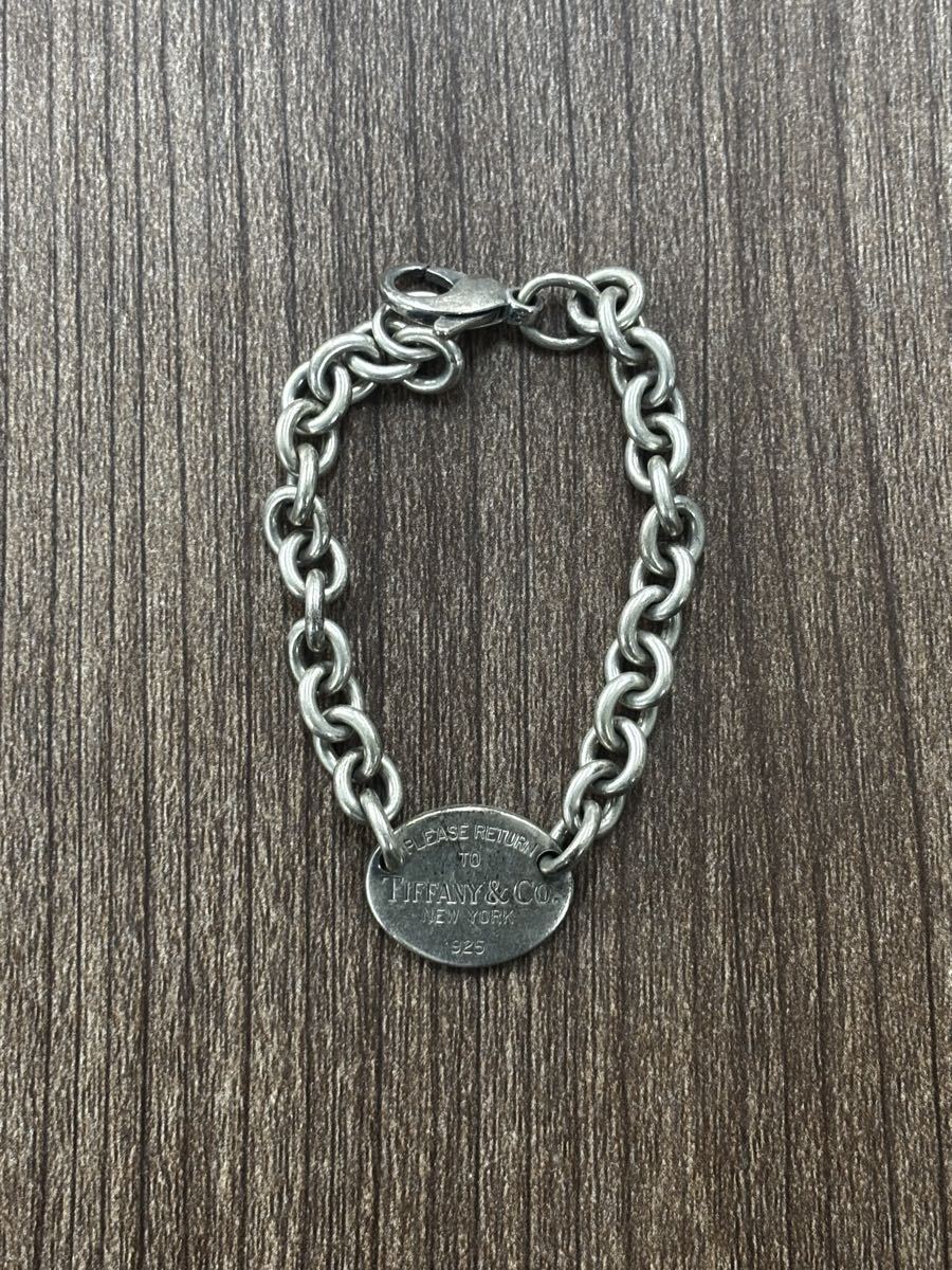 Tiffany ティファニー リターントゥ オーバル ロゴ ブレスレット SV925