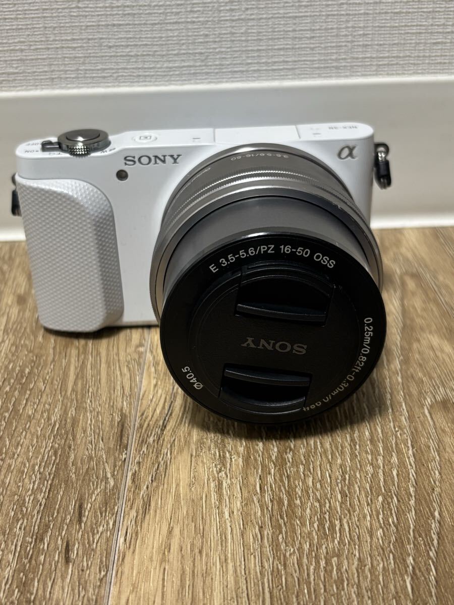 SONY NEX-3N ソニー ホワイト ミラーレス一眼カメラ カメラ ミラーレス一眼レフカメラ 
