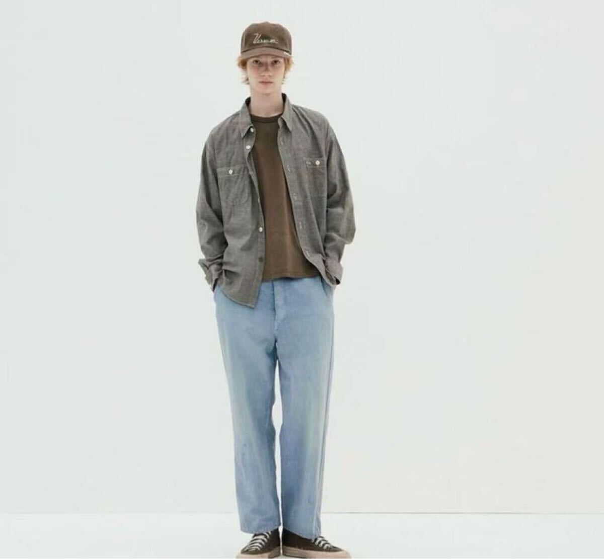 visvim25周年BRIGGS CHAMBRAY L/S (N.D.)シャツ伊勢丹限定　4サイズ