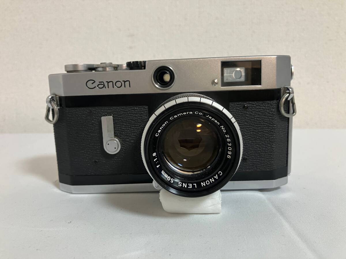 キャノン CANON CAMERA P + 50mm f:1.8 レンズ　フィルムカメラ　#4501