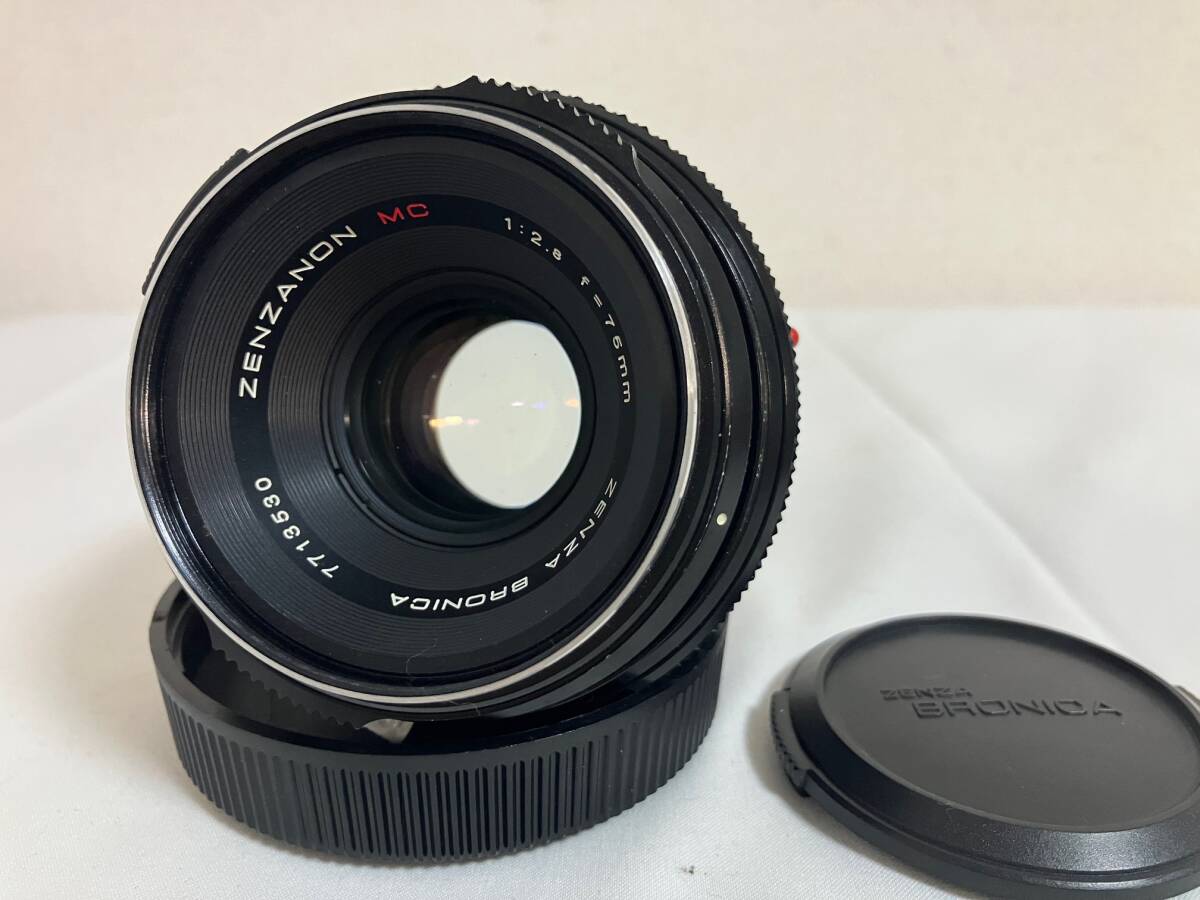 ゼンザブロニカ ZENZANON MC 1:2.8 f=75mm 中判カメラレンズ　＃4506