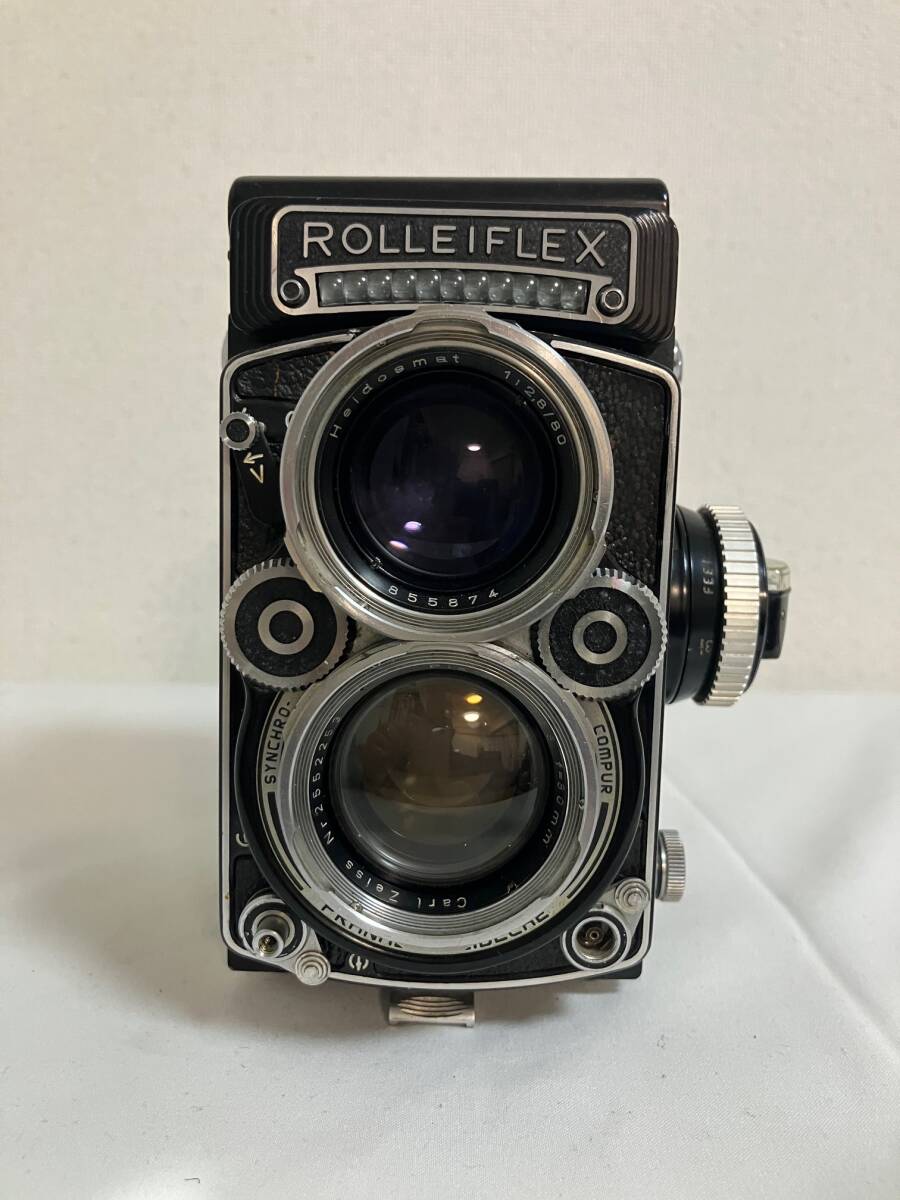 ROLLEIFLEX　2.8F ローライフレックス Planar 80mm f:2.8 2眼フィルムカメラ　＃4502