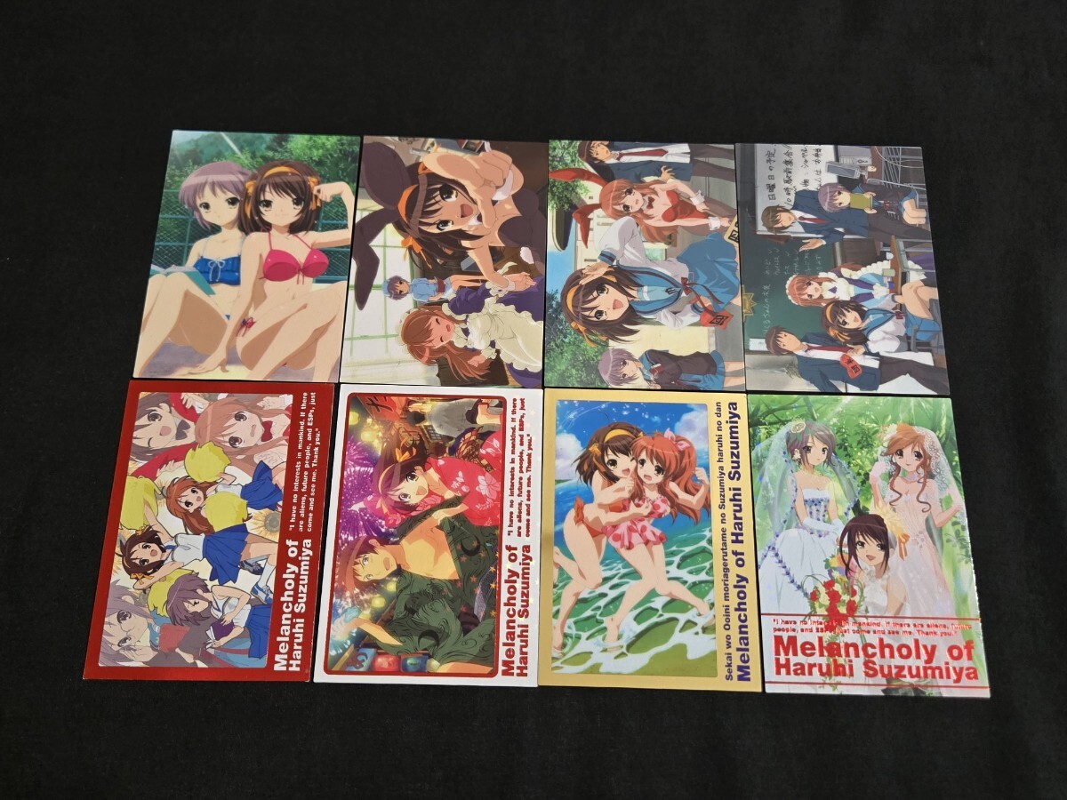 希少 涼宮ハルヒの憂鬱 トレーディングカード まとめセット 箔押し ノーマル