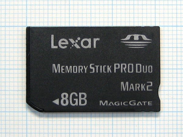 ★Lexar メモリースティック PRODuo ８ＧＢ 中古★送料８５円・１８５円