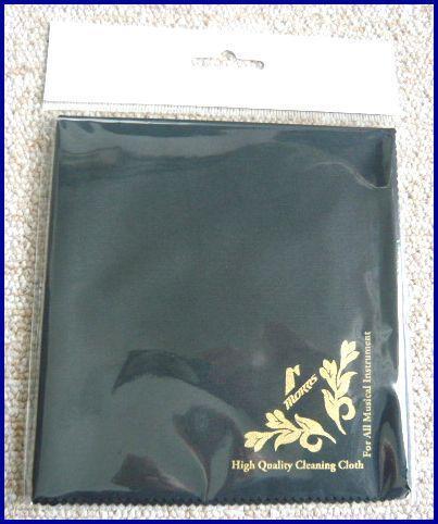 Morris Instrument Cloth 楽器用クロス ブラック色　1枚 新品　モーリスクロス