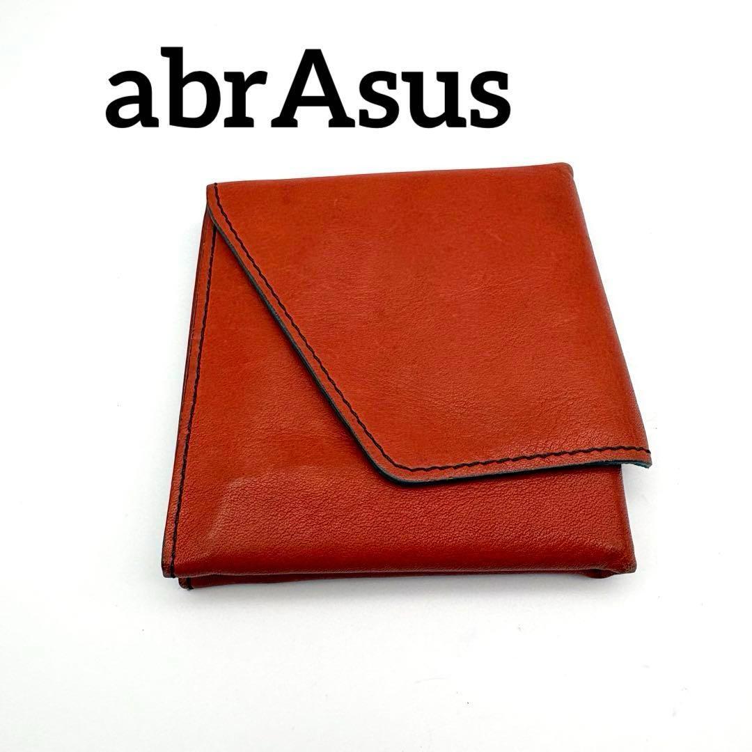 abrAsus アブラサス 旅行財布 二つ折り財布 薄い財布