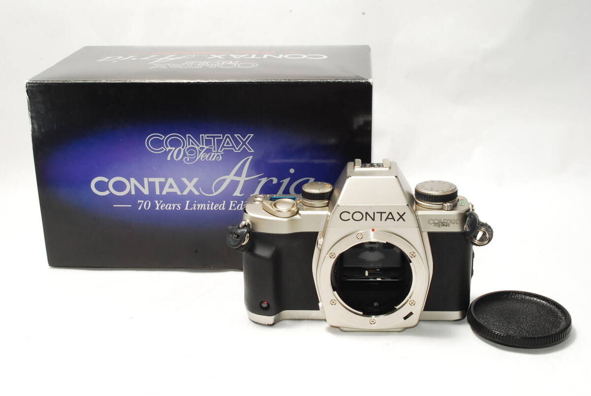 CONTAX Aria 70Years コンタックス アリア 70年記念モデル フィルムカメラ【現状品】r131
