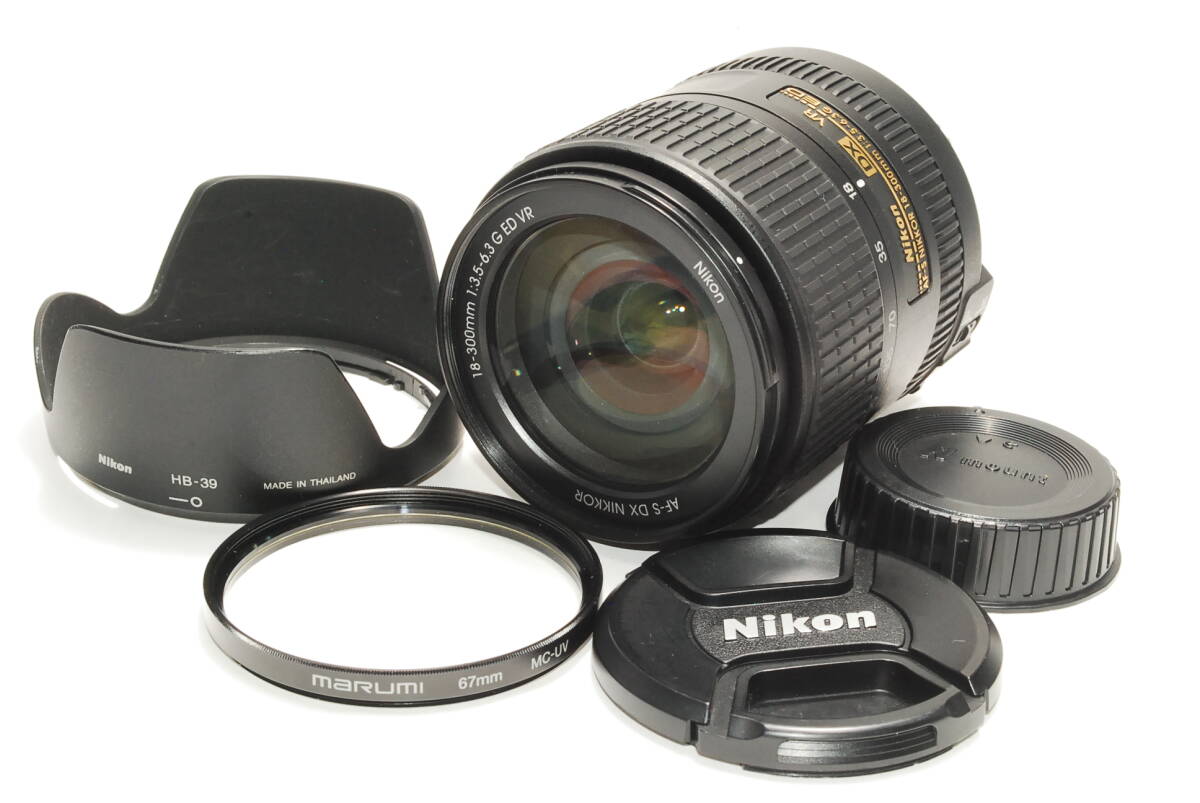 ★美品★ニコン Nikon AF-S DX NIKKOR 18-300mm F3.5-6.3G ED VR 　r171