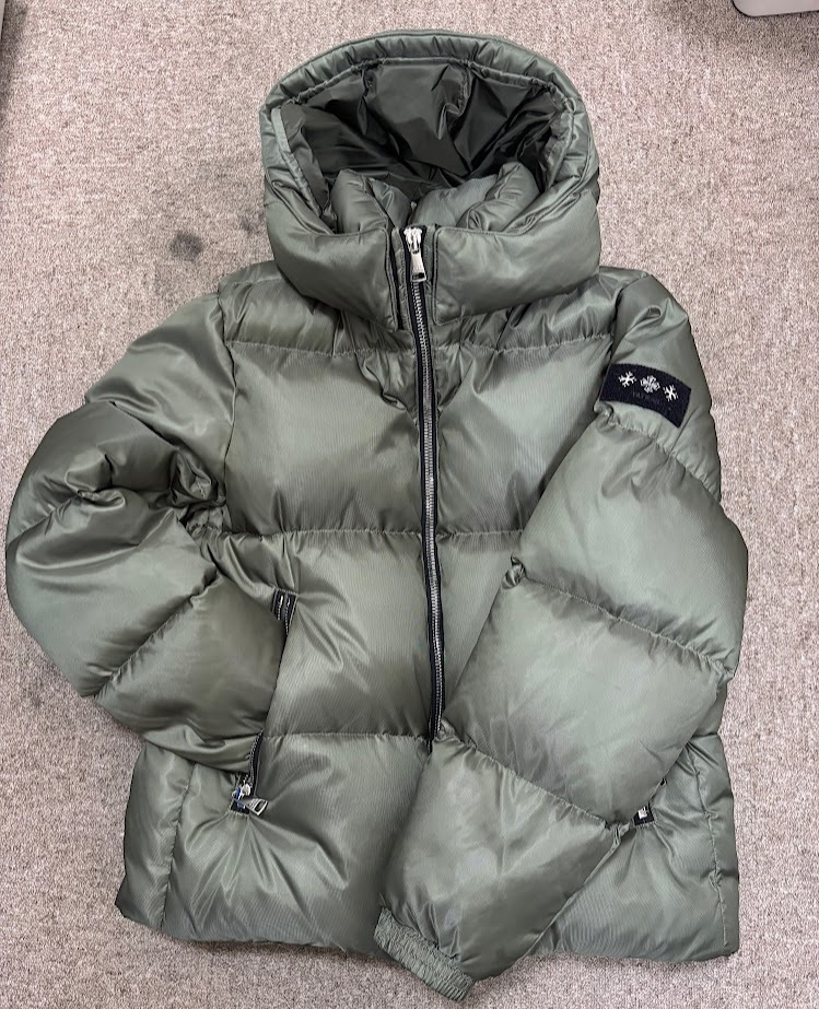 【139】『極美品／訳あり』TATRAS タトラス　GRAMIグラミ　ダウンジャケット　02　M カーキ